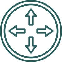 Expand Vector Icon Design