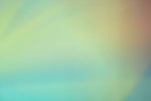 Abstract background in green tones with a gradient, defocused lights and shadows, pastel colors. photo