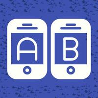 A B Testing Vector Icon