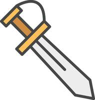 Sword Vector Icon Design