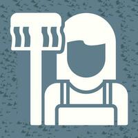 Housekeeper Vector Icon