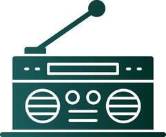 diseño de icono de vector de radio