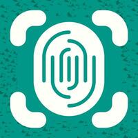 Fingerprint Scanner Vector Icon
