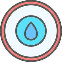 Waterdrop Vector Icon Design