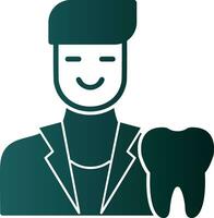 diseño de icono de vector de dentista