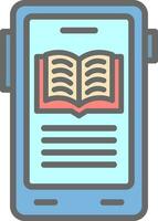 Ebook Vector Icon Design