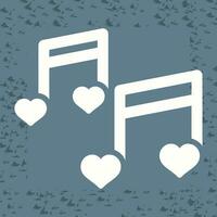 Romantic music Vector Icon