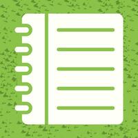 Textbook Vector Icon