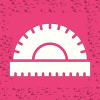 Protractor Vector Icon