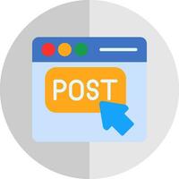 Post  Vector Icon Design