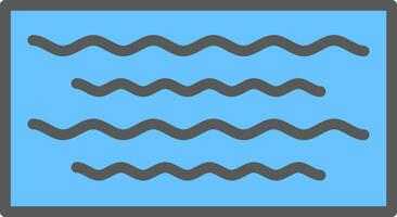 Waves Vector Icon Design