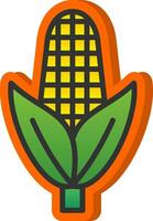 Corn Vector Icon Design