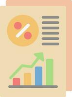 Chart Vector Icon Design