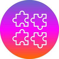 Puzzles Vector Icon Design