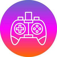 Video Game Vector Icon Design