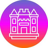 Castle Vector Icon Design