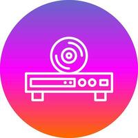 Dvd Player Vector Icon Design