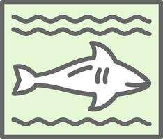 Shark Vector Icon Design