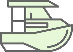 Boat Vector Icon Design