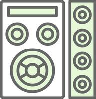 Speaker Vector Icon Design