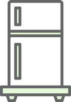 Refrigerator Vector Icon Design