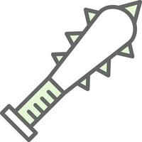 Cudgel Vector Icon Design