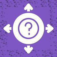 Uncertainty Vector Icon