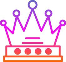 Crown Vector Icon Design