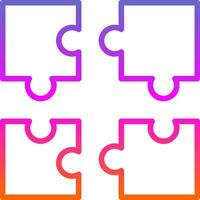 Puzzle Vector Icon Design