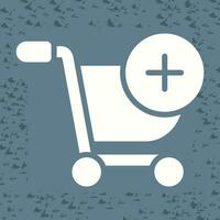 Shoping Cart Add Vector Icon