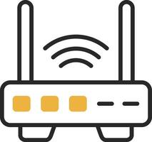 Router  Vector Icon Design