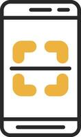 Mobile Scanner  Vector Icon Design