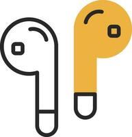 Earbuds  Vector Icon Design