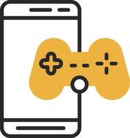 Mobile Game  Vector Icon Design