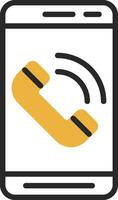 Mobile Call  Vector Icon Design