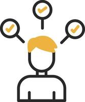 Responsibility Vector Icon Design
