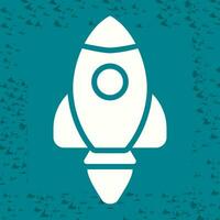 Rocket Lunch Vector Icon