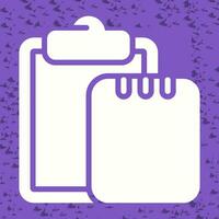 Task list with writing pad Vector Icon