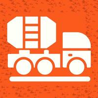 Mixer Truck Vector Icon