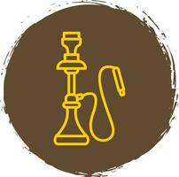 Hookah Vector Icon Design