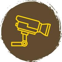 Security Camera Vector Icon Design