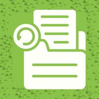 Document Undo Vector Icon