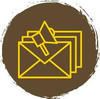 Email Marketing Vector Icon Design