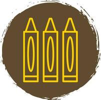 Crayons Vector Icon Design