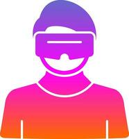 Virtual Reality Vector Icon Design