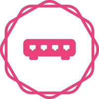 Ethernet Switch Vector Icon