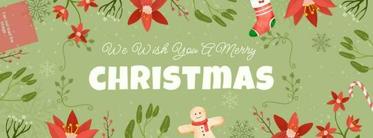 Seasonal Christmas Facebook Cover template