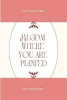 Cream Floral Motivational Quotes Pinterest Graphic template