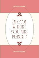 Cream Floral Motivational Quotes Pinterest Graphic template