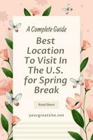 Seasonal Spring Pinterest Graphic template